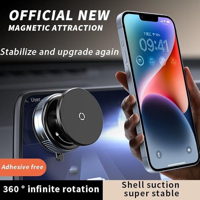 GripLock™ 360 Vacuum Magnetic Mount